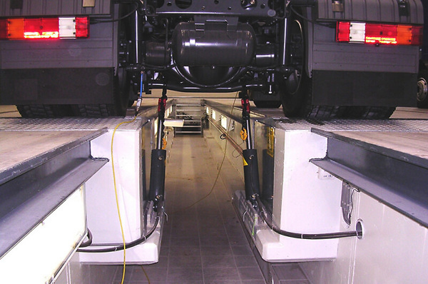 Machinefundatie remtestbank